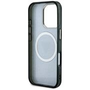Husa premium pentru  iPhone 16 Pro compatibila MagSafe Guess Luxury Series - Negru