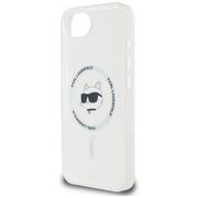 Husa premium pentru  iPhone 16e Karl Lagerfeld compatibila Magsafe - Clear