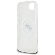 Husa premium pentru  iPhone 16e Karl Lagerfeld compatibila Magsafe - Ice