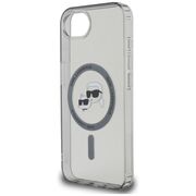 Husa premium pentru  iPhone 16e Karl Lagerfeld compatibila Magsafe - Transparent mat
