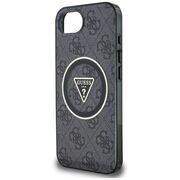 Husa premium pentru  iPhone 16e compatibila MagSafe Guess Luxury Series - Negru denim