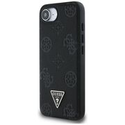 Husa premium pentru  iPhone 16e compatibila MagSafe Guess Luxury Series - Negru