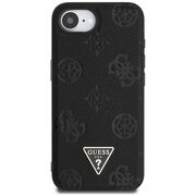Husa premium pentru  iPhone 16e compatibila MagSafe Guess Luxury Series - Negru