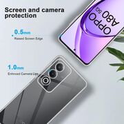 Husa pentru  Oppo A80, Anti-Shock 1.5mm, cu protectie lentile, Transparent