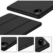 Husa pentru  Xiaomi Redmi Pad SE 8.7 Soft Shell cu functie wake-up/sleep si compartiment pentru stylus, tip stand - Negru