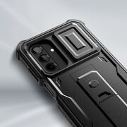 Pachet 360: Husa cu folie integrata Samsung Galaxy A26 KEVLAR PRO360 (fata spate), cu protectie lentile, negru