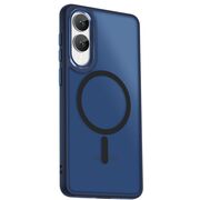 Husa pentru  Samsung Galaxy S25 Edge cu MagSafe, Ghost Series, frosted - Albastru