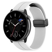 Curea pentru Huawei Watch GT 4 (41mm)/ W1 / Honor Watch S1 / Garmin Venu 2S / Vivoactive 4S - Alb