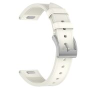 Curea pentru Huawei Watch GT 4 (41mm)/ W1 / Honor Watch S1 / Garmin Venu 2S / Vivoactive 4S - Alb