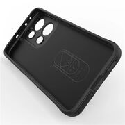 Husa pentru  Oppo Reno 13 Pro Liquid Silicone, Microfibre Lining, Non-Slip Airbag Design, Negru