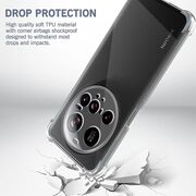 Husa pentru  Xiaomi 15 Ultra Slim Anti-Shock 1.5mm reinforced 4 corners, Transparent