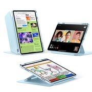 Husa pentru iPad Air 13 (2024, 2025) ESR - Flip Hybrid Folio cu functie sleep / wake-up, tip stand si slot pentru stylus - Albastru