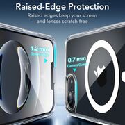 Husa premium pentru  iPhone 16e compatibila MagSafe ESR - Classic Hybrid HaloLock - Transparent