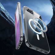 Husa premium pentru  iPhone 16e compatibila MagSafe ESR - Classic Hybrid HaloLock - Transparent