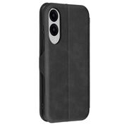 Husa tip carte pentru Samsung Galaxy S25 Edge Smart Wallet fata - spate protectie 360 - Negru