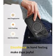 Husa pentru  Honor 400 Lite cu protecție pentru cameră și suport magnetic integrat Ring Shockproof, Negru