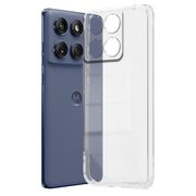 Husa pentru  Motorola Edge 60 Fusion, Anti-Shock 1.5mm, cu protectie lentile, Clear