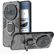 Husa pentru  Nothing Phone (3a) Pro cu inel Ring Armor Kickstand Tough, Negru