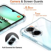 Husa pentru  Xiaomi Redmi A5 4G Slim Anti-Shock 1.5mm reinforced 4 corners, Transparent