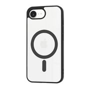 Huse pentru  iPhone 16e cu MagSafe Crystal Clear Back Series - Negru
