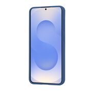 Huse pentru  Samsung Galaxy S25+ cu MagSafe Crystal Clear Back Series - Albastru