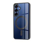 Huse pentru  Samsung Galaxy S25+ cu MagSafe Crystal Clear Back Series - Negru