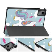 Husa LENOVO Tab M11 tip stand, functie sleep/wake-up, unicorn