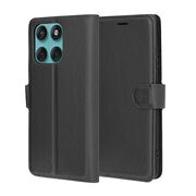 Husa pentru  Motorola Edge 60 Fusion tip carte cu inchidere magnetica, compartimente pentru carduri si functie stand, Negru