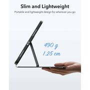 Husa pentru iPad Air 11 2024 / 2025​ M2, M3 ESR - Flip Hybrid Folio cu functie sleep / wake-up, tip stand si slot pentru stylus - Mov