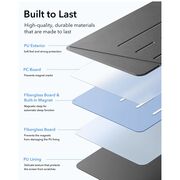 Husa pentru iPad Air 11 2024 / 2025​ M2, M3 ESR - Flip Hybrid Folio cu functie sleep / wake-up, tip stand si slot pentru stylus - Negru