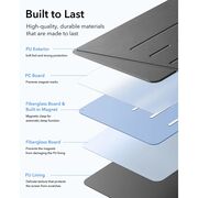 Husa pentru iPad Air 13 (2024, 2025) ESR - Flip Hybrid Folio cu functie sleep / wake-up, tip stand si slot pentru stylus - Mov