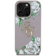Husa premium pentru  iPhone 16 Pro Max Guess Elegance Series - Mov