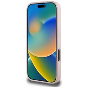 Husa premium pentru  iPhone 16 Pro Max Guess Elegance Series - Roz