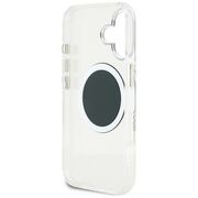 Husa premium pentru  iPhone 16 compatibila MagSafe Guess Luxury Series - Ice