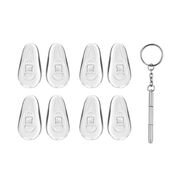 [Pachet] Surubelnita ochelari + 8 pernute siliconice nazale Techsuit ST1