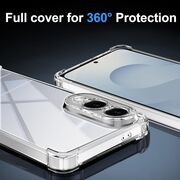 Husa pentru  Samsung Galaxy S25 Edge Slim Anti-Shock 1.5mm reinforced 4 corners, Transparent
