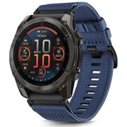 Curea pentru Huawei Watch GT 5 Pro/ GT 5/ GT 4/ GT 3/ GT 2 (46mm) din Material Textil Rezistent – Ideala pentru Stil Activ - latime 22 mm - Albastru