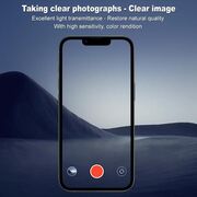 Folie camera iPhone 16e Techsuit Full Glass, negru