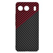 Husa OnePlus Nord 4 Techsuit Carbonite FiberShell, rosu inchis