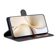 Husa pentru  Realme 14 Pro+ Plus tip carte 360 Kickstand Portofel Multifunctional, Protectie Completa, Negru