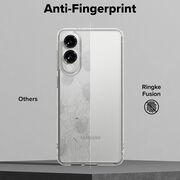 Husa pentru  Samsung Galaxy S25 Edge Ringke Fusion - Transparent mat