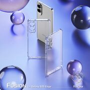 Husa pentru  Samsung Galaxy S25 Edge Ringke Fusion - Transparent mat