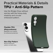 Husa pentru  Samsung Galaxy S25 Edge Ringke Onyx - Verde