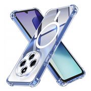 Husa pentru  Xiaomi Redmi 14C compatibila MagSafe Anti-Shock 1.5mm reinforced 4 corners - clear