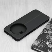 Husa pentru  Xiaomi Redmi 14C tip carte, Smart View, Negru