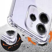 Husa pentru  Xiaomi Redmi Note 14 4G compatibila MagSafe Anti-Shock 1.5mm reinforced 4 corners - clear