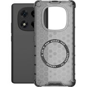 Husa pentru  Xiaomi Redmi Note 14 Pro+ Plus Cyber Shield Bumper, Compatibila MagSafe, Antishock reinforced corners si margini intarite - Negru