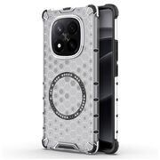 Husa pentru  Xiaomi Redmi Note 14 Pro+ Plus Cyber Shield Bumper, Compatibila MagSafe, Antishock reinforced corners si margini intarite - Clear