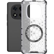 Husa pentru  Xiaomi Redmi Note 14 Pro+ Plus Cyber Shield Bumper, Compatibila MagSafe, Antishock reinforced corners si margini intarite - Clear