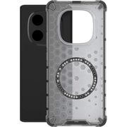 Husa pentru  Xiaomi Redmi Note 14 Pro 5G Cyber Shield Bumper, Compatibila MagSafe, Antishock reinforced corners si margini intarite - Negru